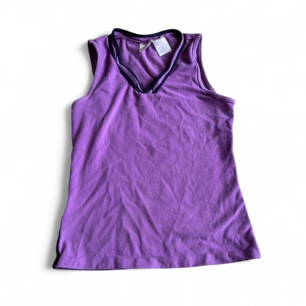 90's Athleisure Purple Tank Top